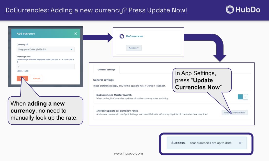 DoCurrencies Update Currency DoCurrencies Update Currency